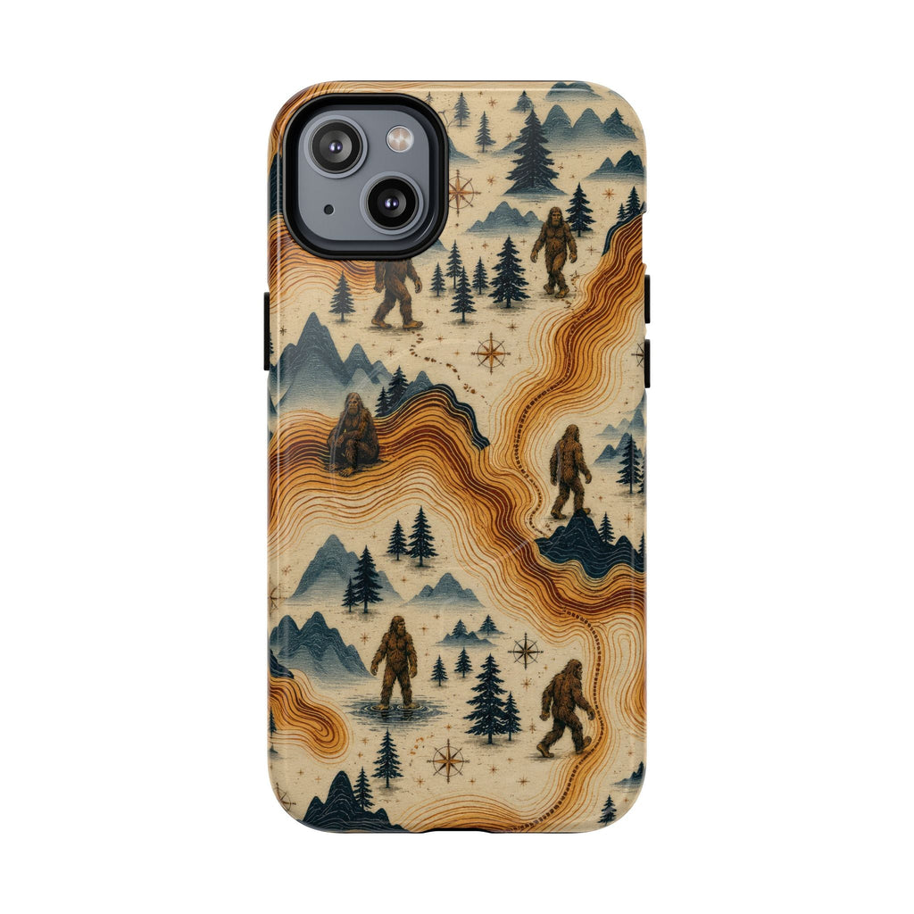 BIGFOOT VINTAGE LANDSCAPE MAGNETIC PHONE CASE - TLNO0307261