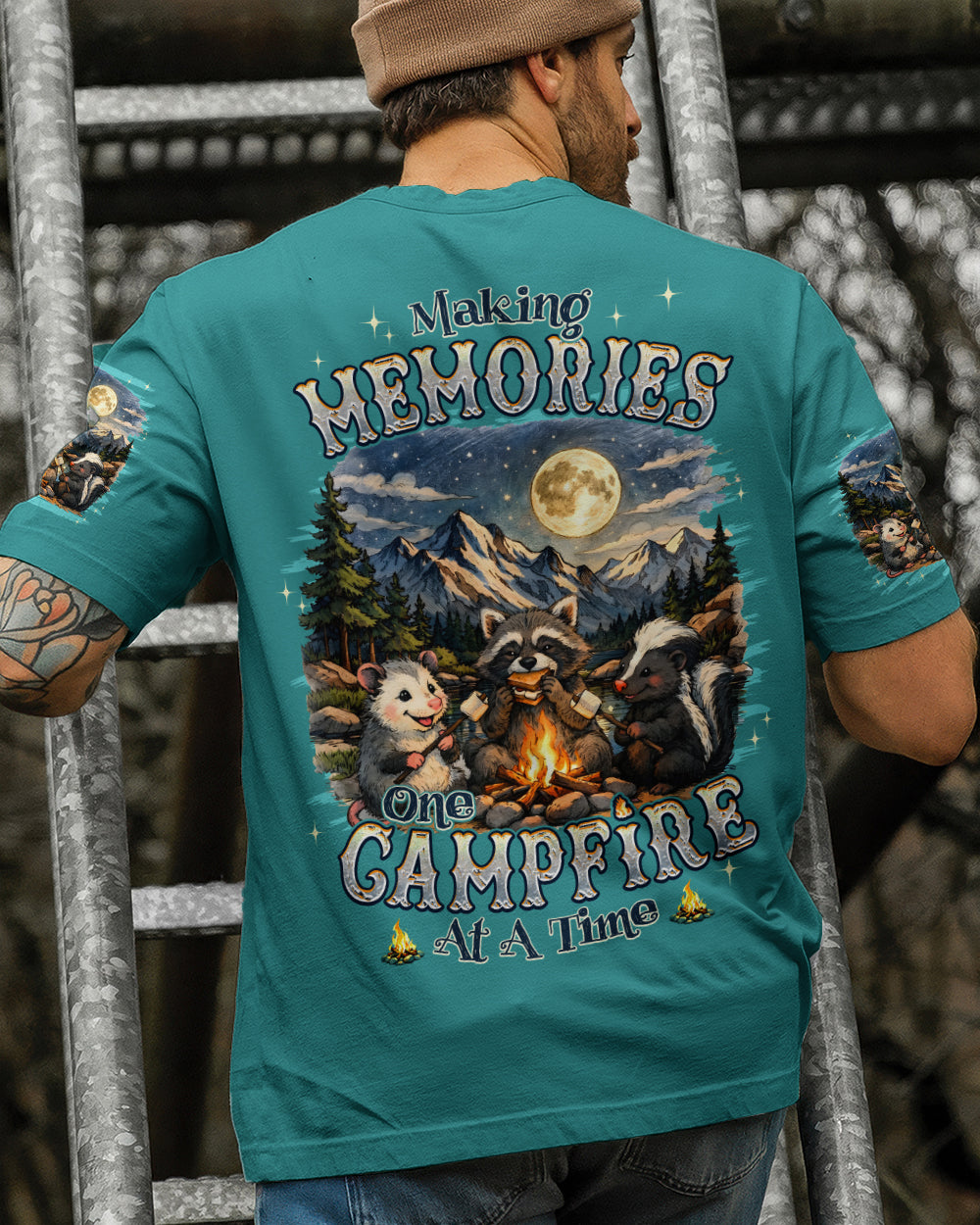 MAKING MEMORIES ONE CAMPFIRE AT A TIME ANIMALS ALL OVER PRINT - TYPQ2205261