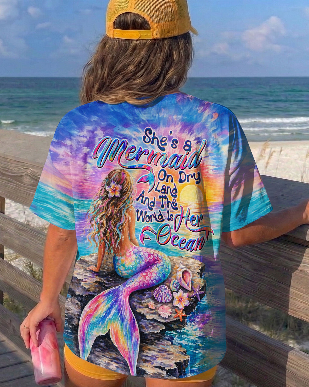 SHE IS A MERMAID ALL OVER PRINT - TLTW0405261