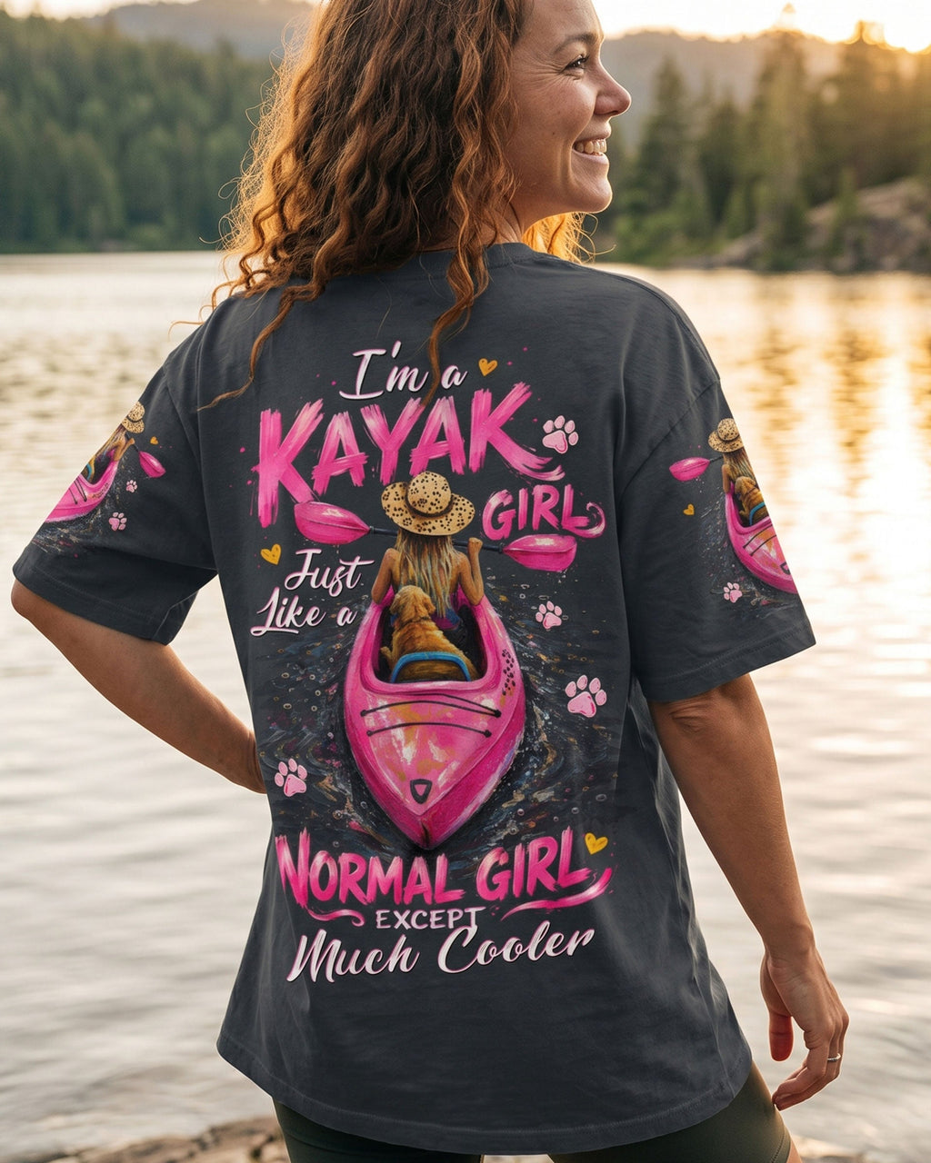 I'M A KAYAK GIRL ALL OVER PRINT - TLTW1006263