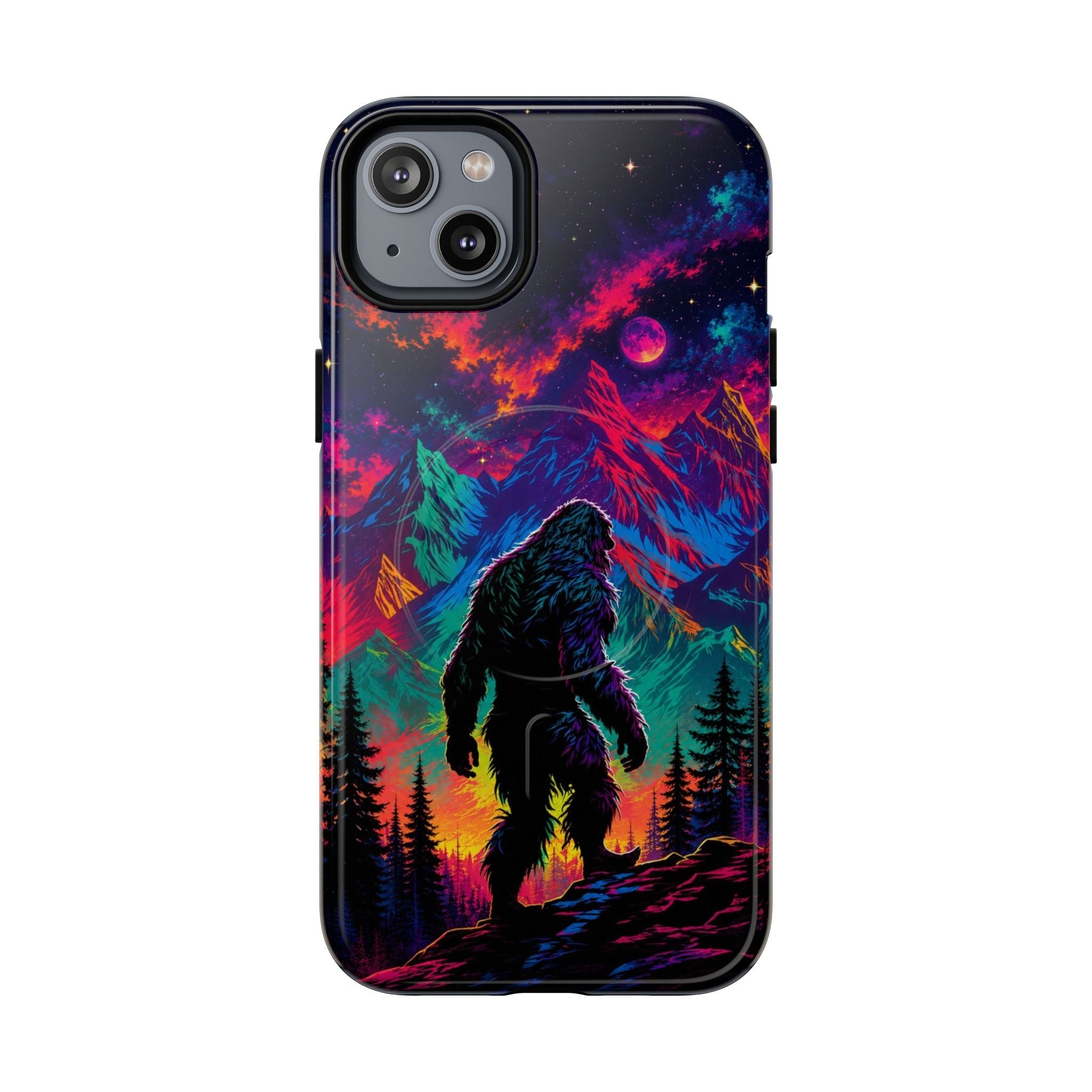 NEON WILDERNESS BIGFOOT MAGNETIC PHONE CASE   - TLHN1905264