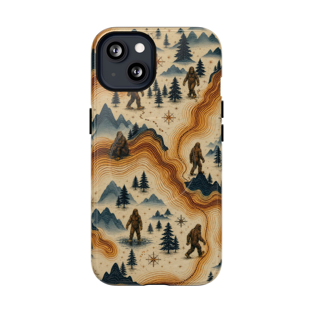 BIGFOOT VINTAGE LANDSCAPE MAGNETIC PHONE CASE - TLNO0307261