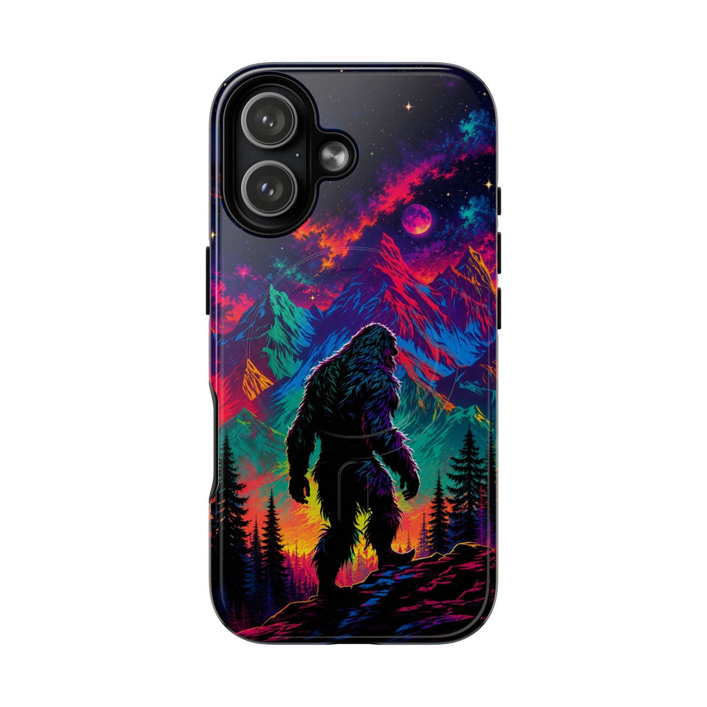 NEON WILDERNESS BIGFOOT MAGNETIC PHONE CASE   - TLHN1905264