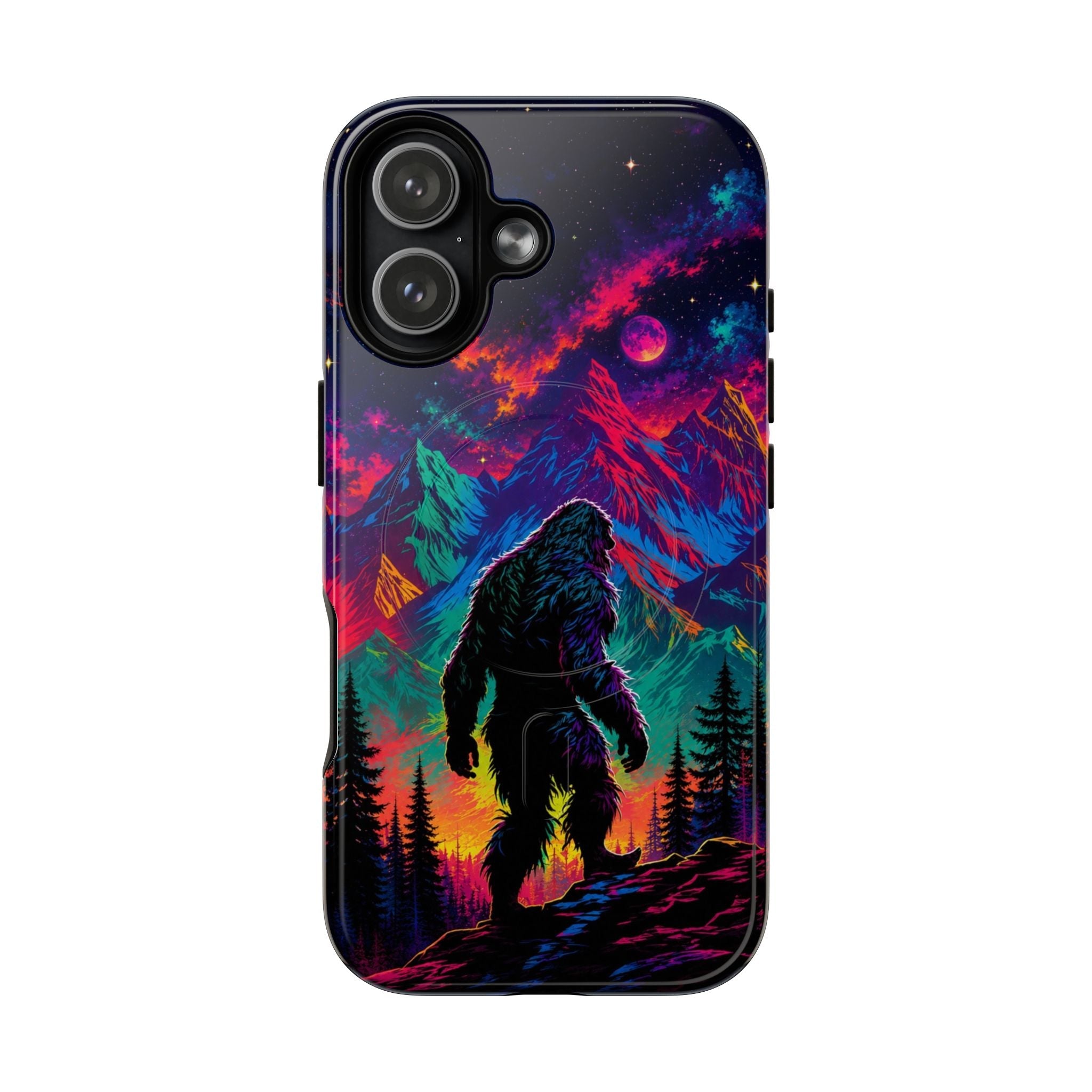 NEON WILDERNESS BIGFOOT MAGNETIC PHONE CASE   - TLHN1905264
