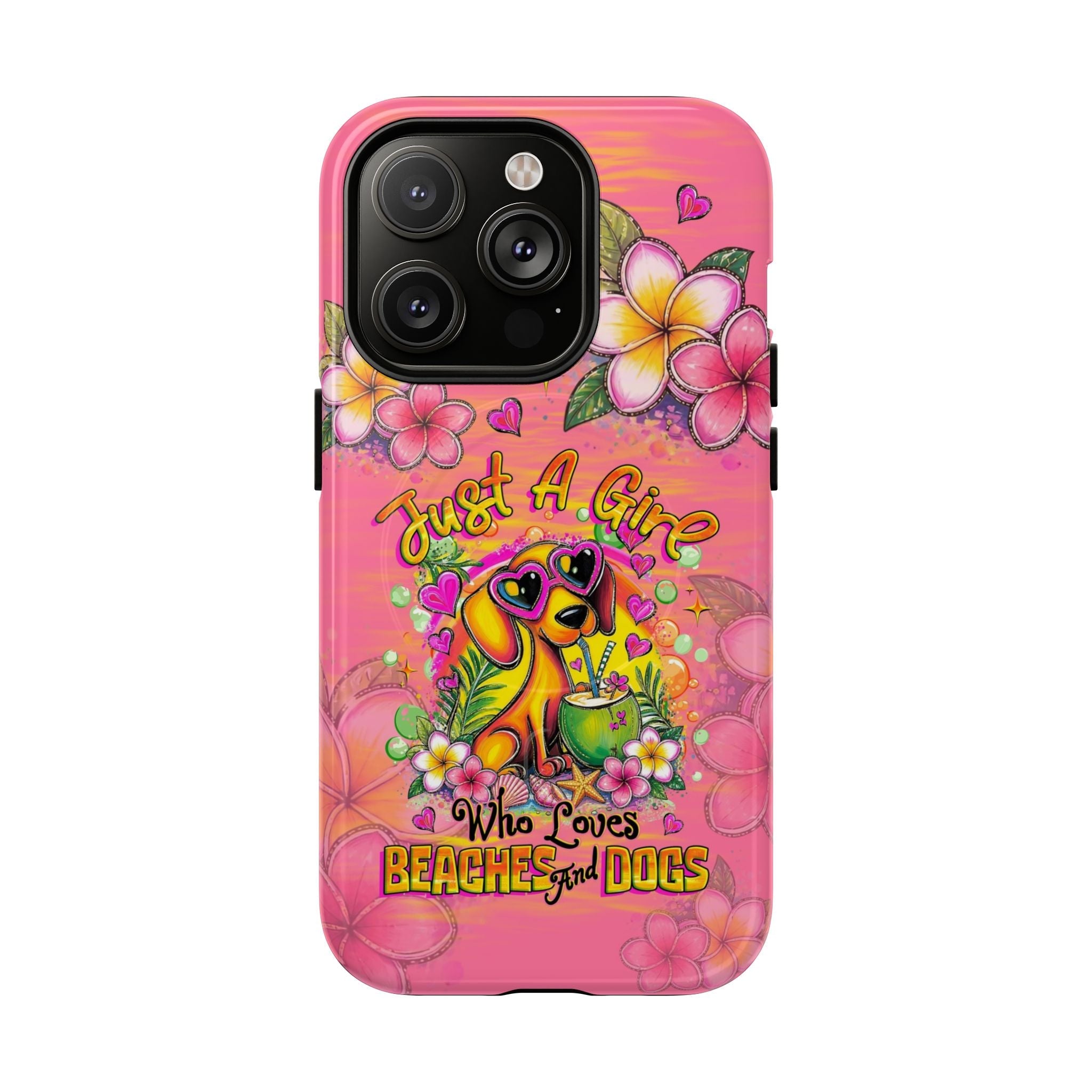 JUST A GIRL WHO LOVES DACHSHUND DOG MAGNETIC PHONE CASE  - TLHG2005264