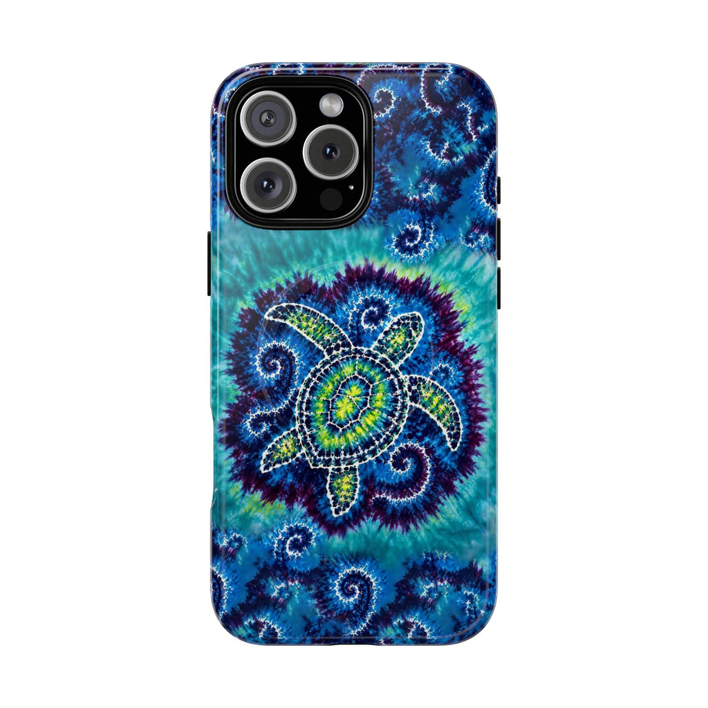 SEA TURTLE WAVES SWIRL MAGNETIC PHONE CASE - TLHG1206264