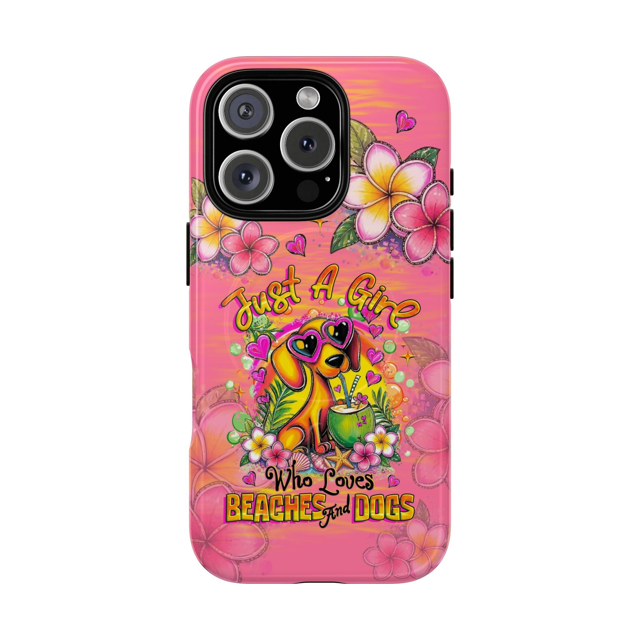 JUST A GIRL WHO LOVES DACHSHUND DOG MAGNETIC PHONE CASE  - TLHG2005264