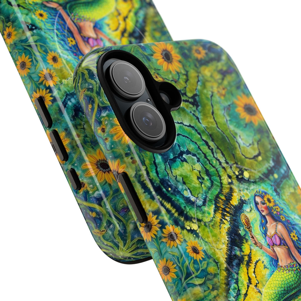 SEASIDE SOUL MERMAID MAGNETIC PHONE CASE  - TLNT2804261