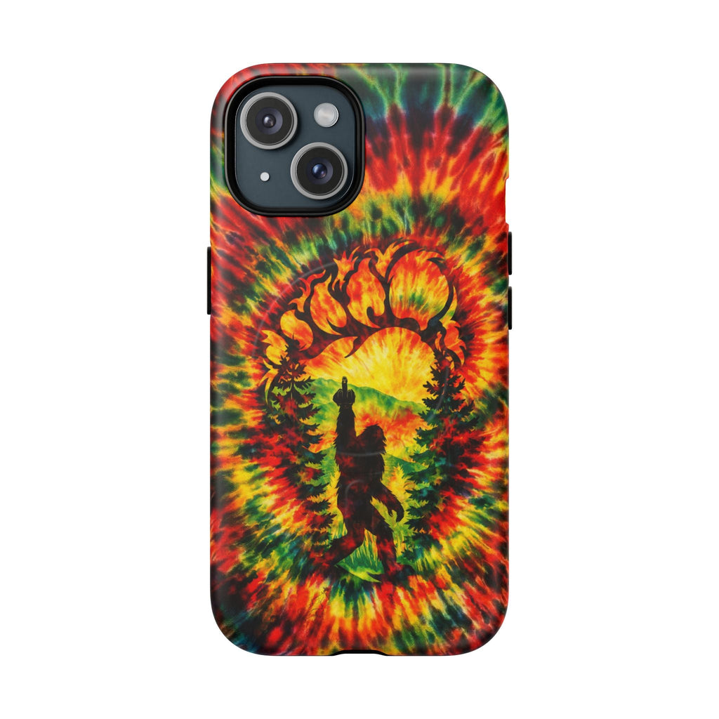 BIGFOOT FOOTPRINT SWIRL MAGNETIC PHONE CASE  - TLTW2605262