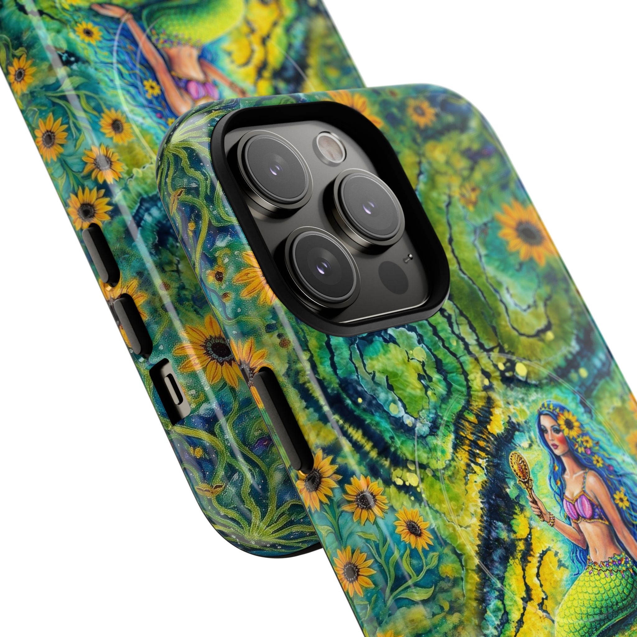 SEASIDE SOUL MERMAID MAGNETIC PHONE CASE  - TLNT2804261