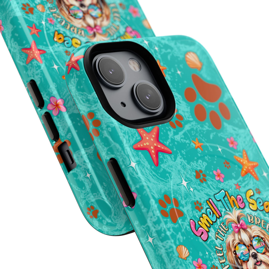 SMELL THE SEA SHIH TZU DOG MAGNETIC PHONE CASE - TYPQ0106262
