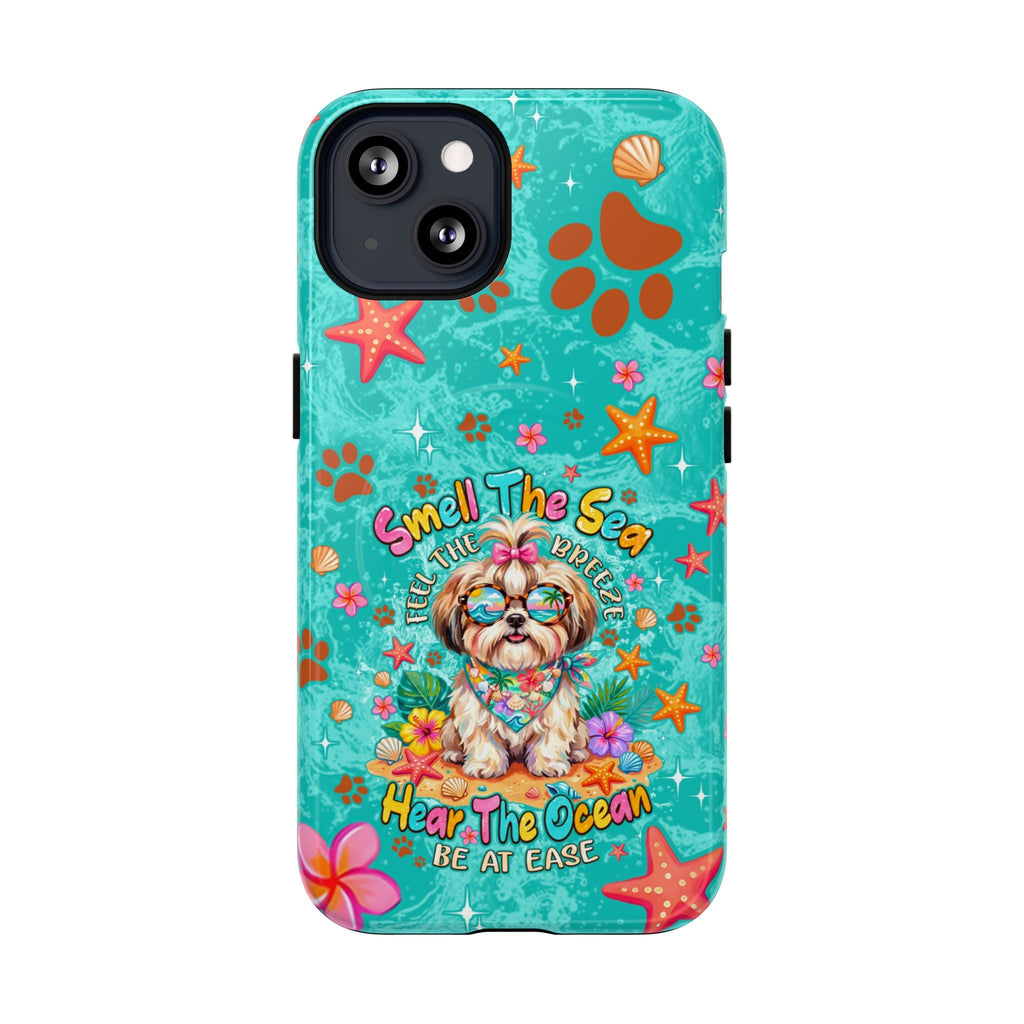 SMELL THE SEA SHIH TZU DOG MAGNETIC PHONE CASE - TYPQ0106262