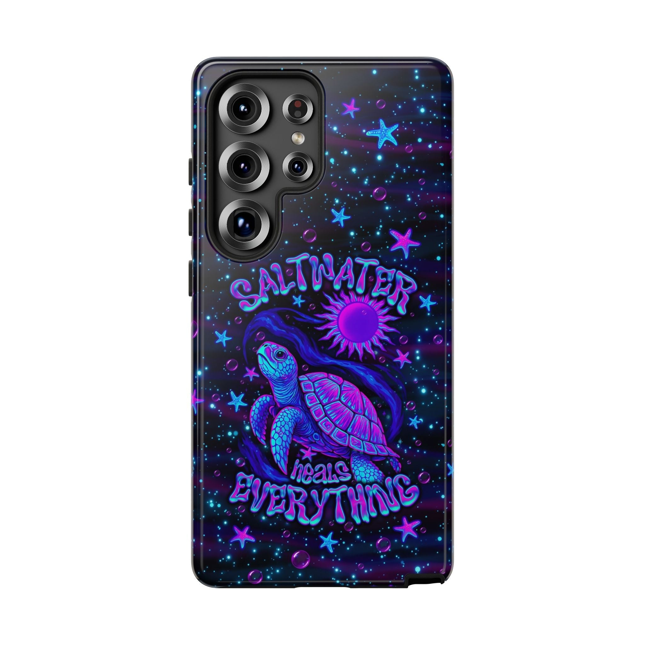 SALTWATER HEALS EVERYTHING TURTLE PHONE CASE  - TLNO1304262