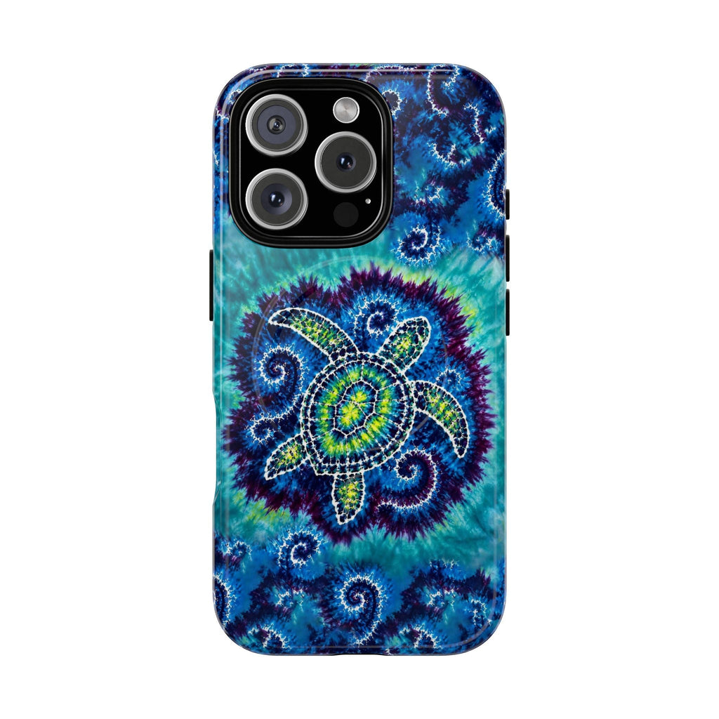 SEA TURTLE WAVES SWIRL MAGNETIC PHONE CASE - TLHG1206264