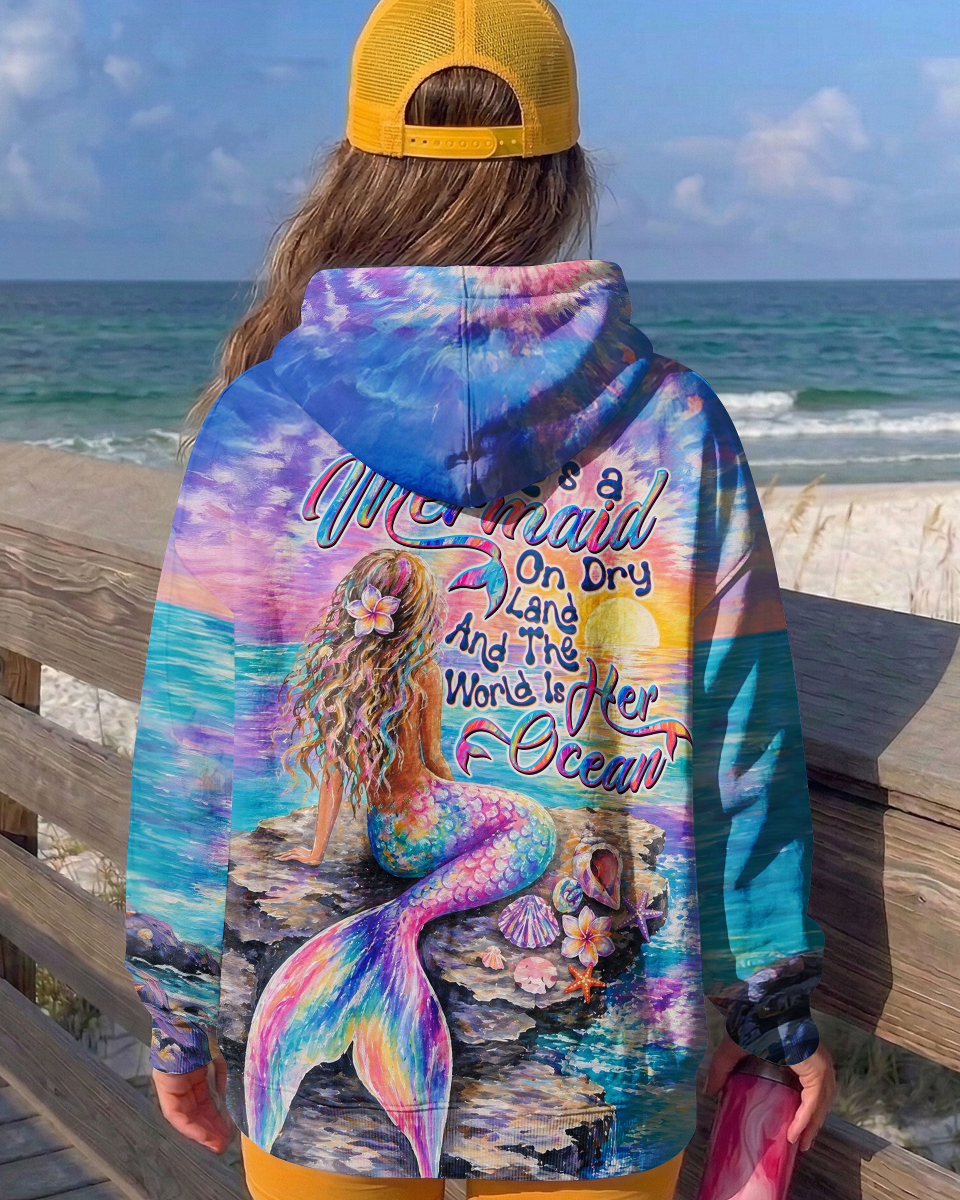SHE IS A MERMAID ALL OVER PRINT - TLTW0405261