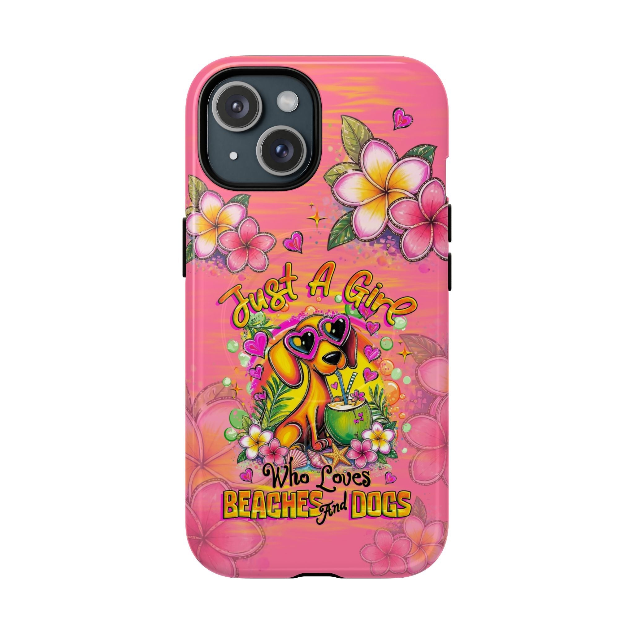 JUST A GIRL WHO LOVES DACHSHUND DOG MAGNETIC PHONE CASE  - TLHG2005264
