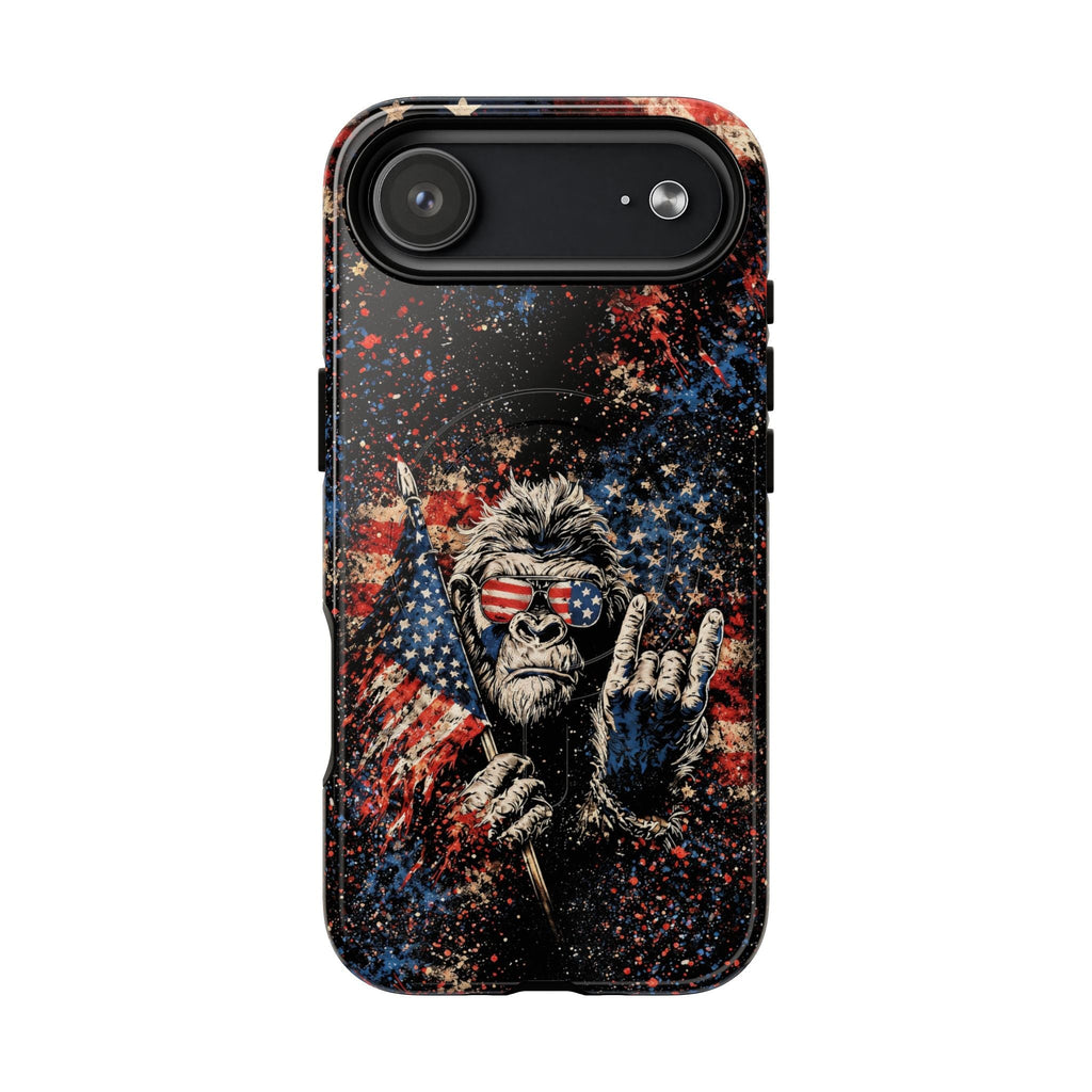 BIGFOOT GRUNGE STARS AND STRIPES MAGNETIC PHONE CASE  - TLHG0805265