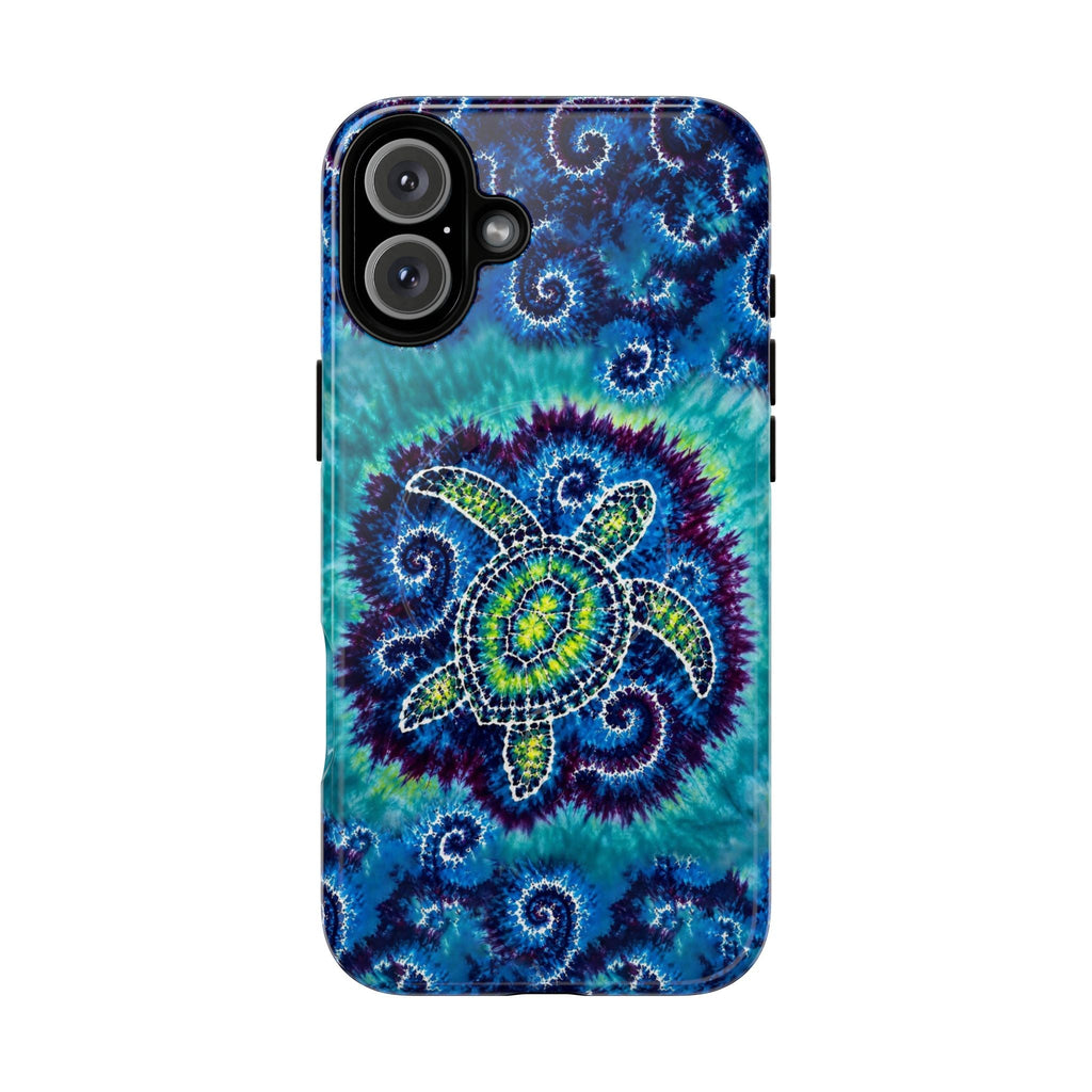 SEA TURTLE WAVES SWIRL MAGNETIC PHONE CASE - TLHG1206264