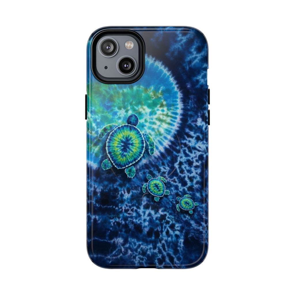 SEA TURTLE BLUE OCEAN SWIRL MAGNETIC PHONE CASE  - TLNO1304265