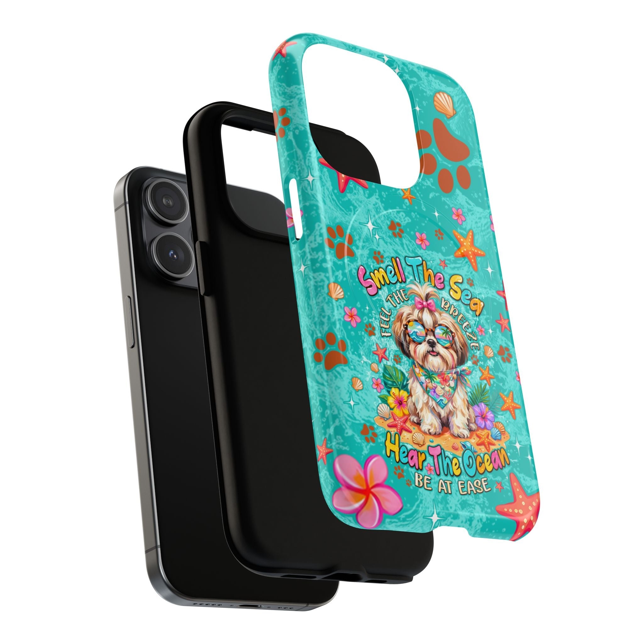 SMELL THE SEA SHIH TZU DOG MAGNETIC PHONE CASE - TYPQ0106262