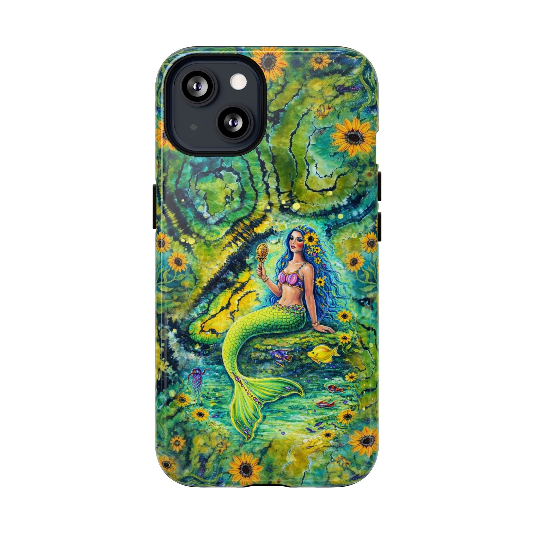 SEASIDE SOUL MERMAID MAGNETIC PHONE CASE  - TLNT2804261