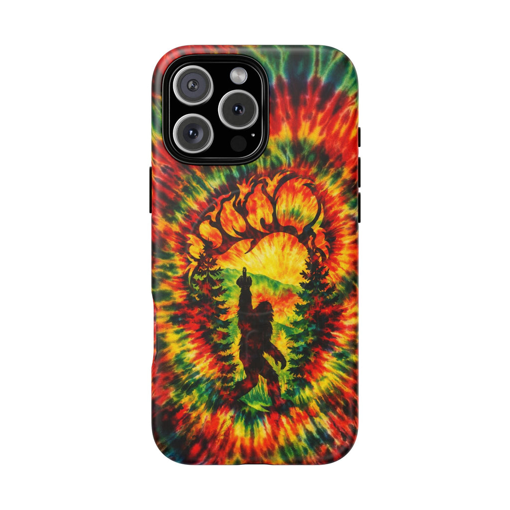 BIGFOOT FOOTPRINT SWIRL MAGNETIC PHONE CASE  - TLTW2605262