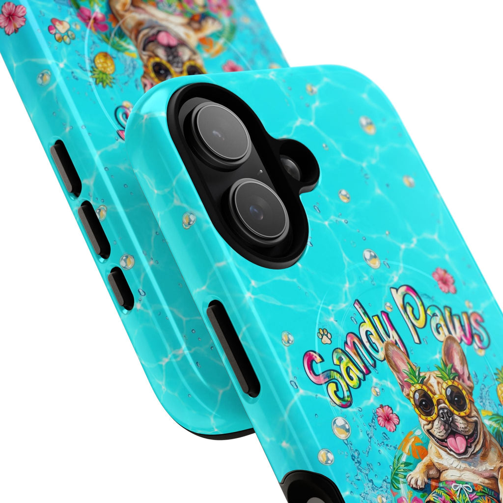 SANDY PAWS SUNKISSED NOSE FRENCH BULLDOG MAGNETIC PHONE CASE  - TLHN2005264