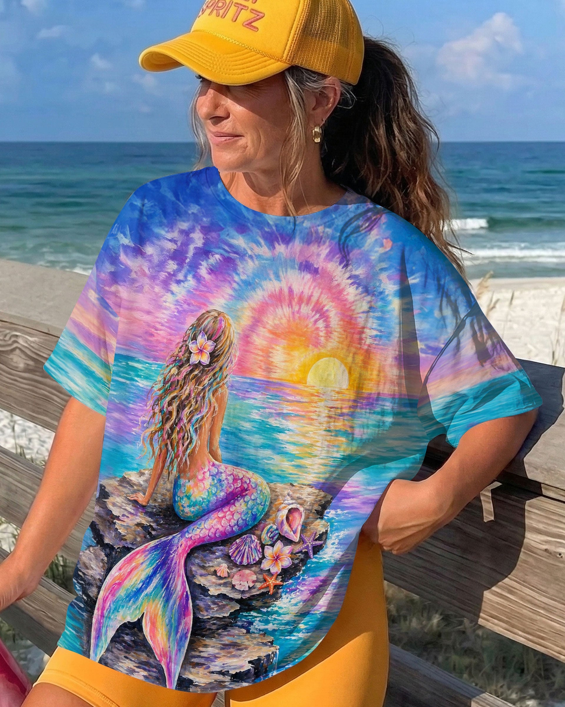 SHE IS A MERMAID ALL OVER PRINT - TLTW0405261