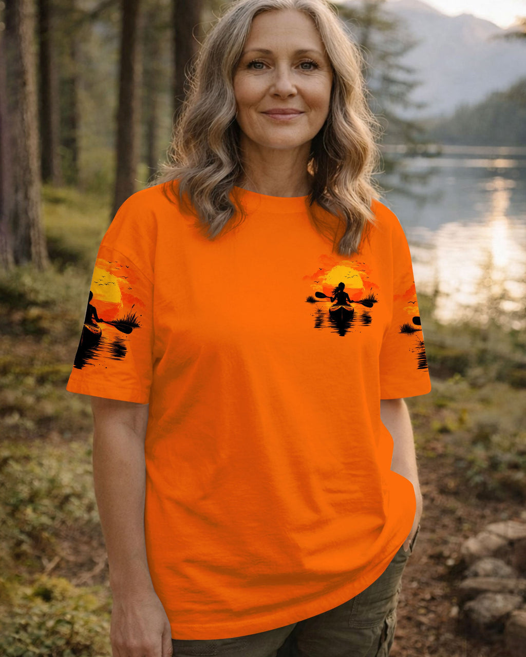 LIFE'S SHORT PADDLE HARD KAYAK ALL OVER PRINT - TLTW2905263