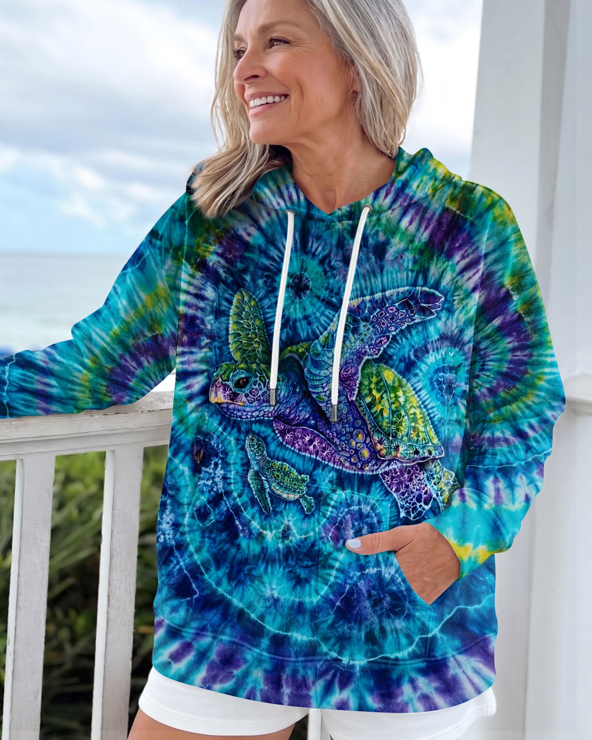 SEA TURTLE ART ALL OVER PRINT - TLTW1604263