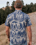 BIGFOOT ALIEN BUTTON-DOWN COLLAR SHIRT  - TLTW0206263