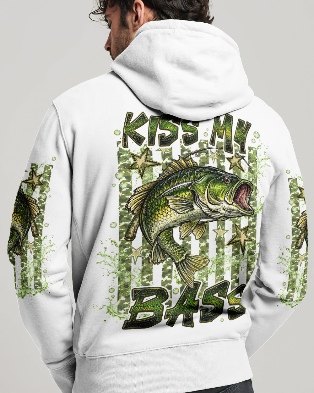 KISS MY BASS FISHING  ALL OVER PRINT - TLNT2905261