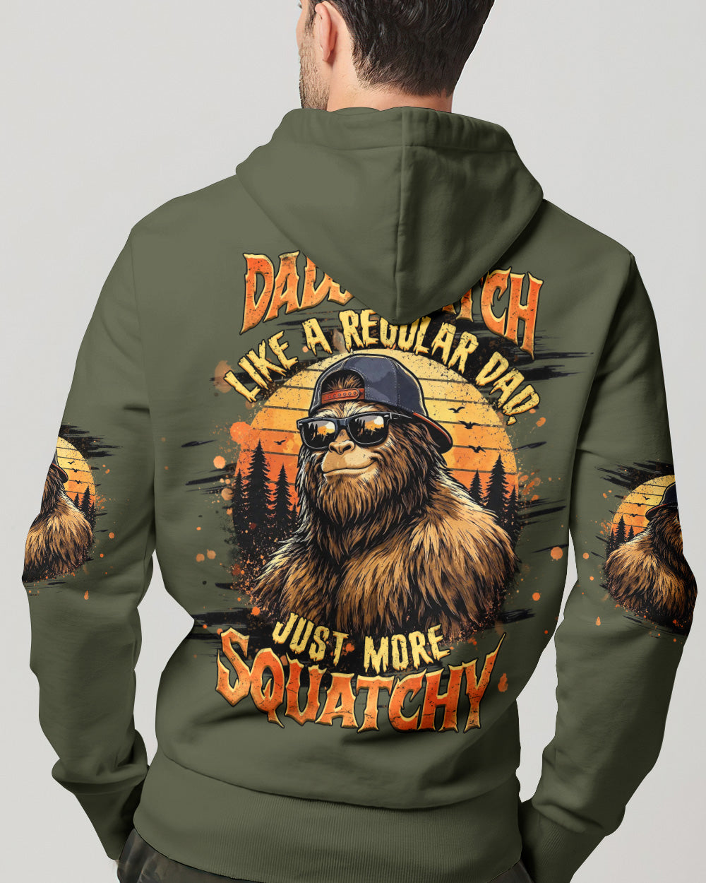 DADSQUATCH BIGFOOT ALL OVER PRINT - TLHG2905262