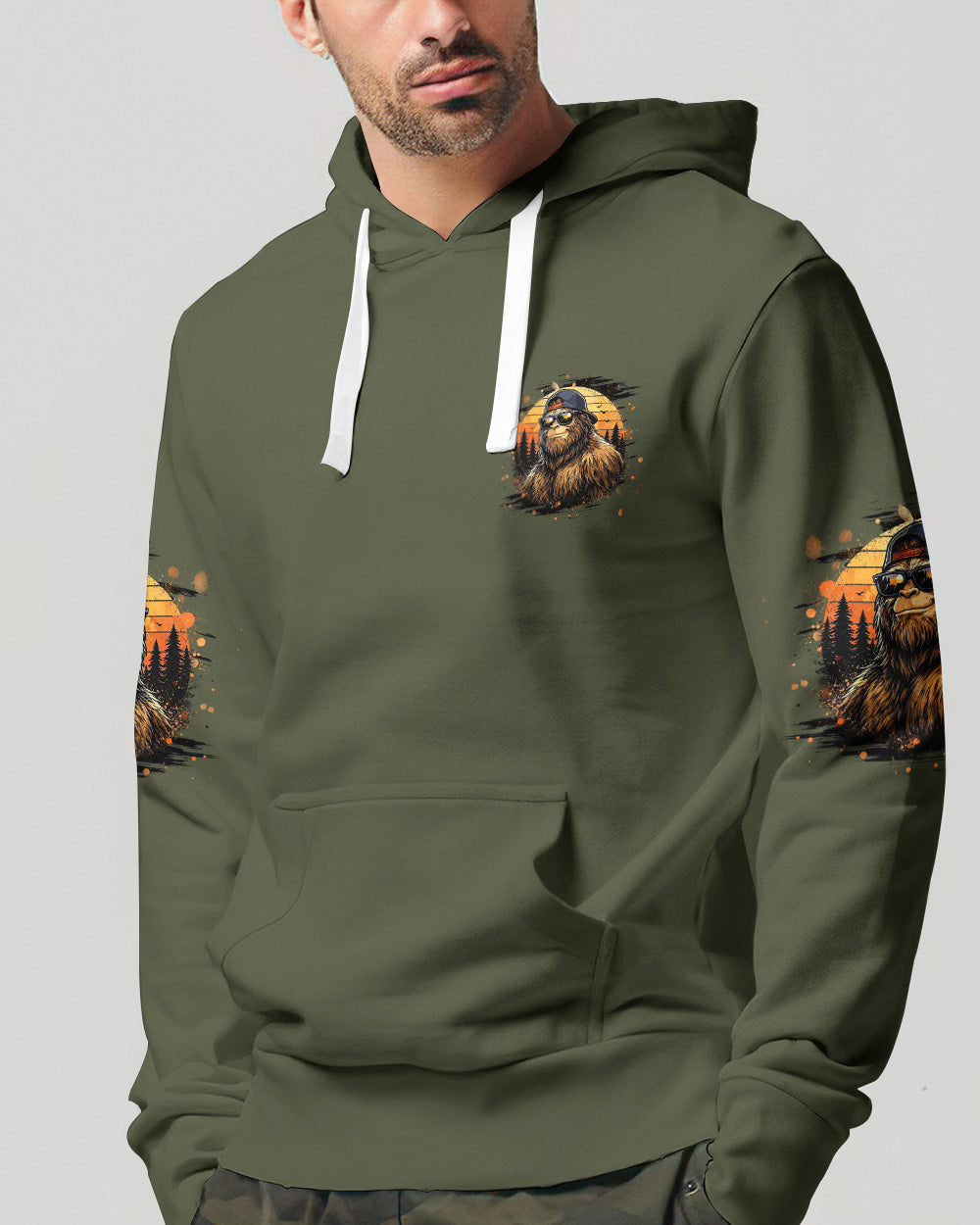 DADSQUATCH BIGFOOT ALL OVER PRINT - TLHG2905262