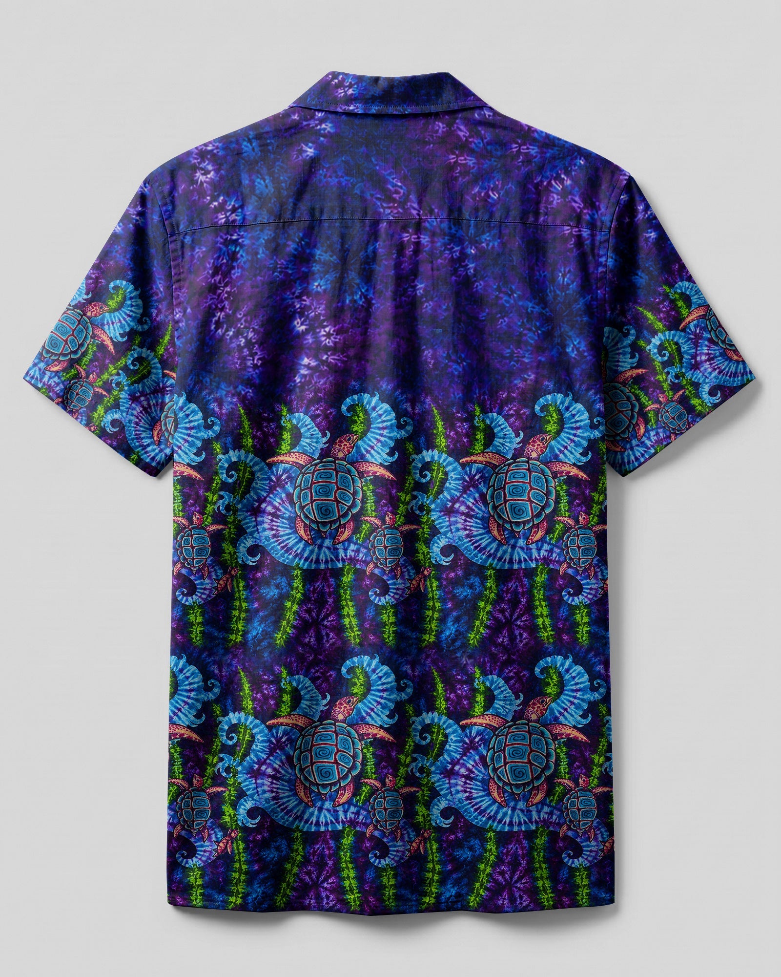SEA TURTLES SEAWEED CAMP SHIRT - TLHN0607265