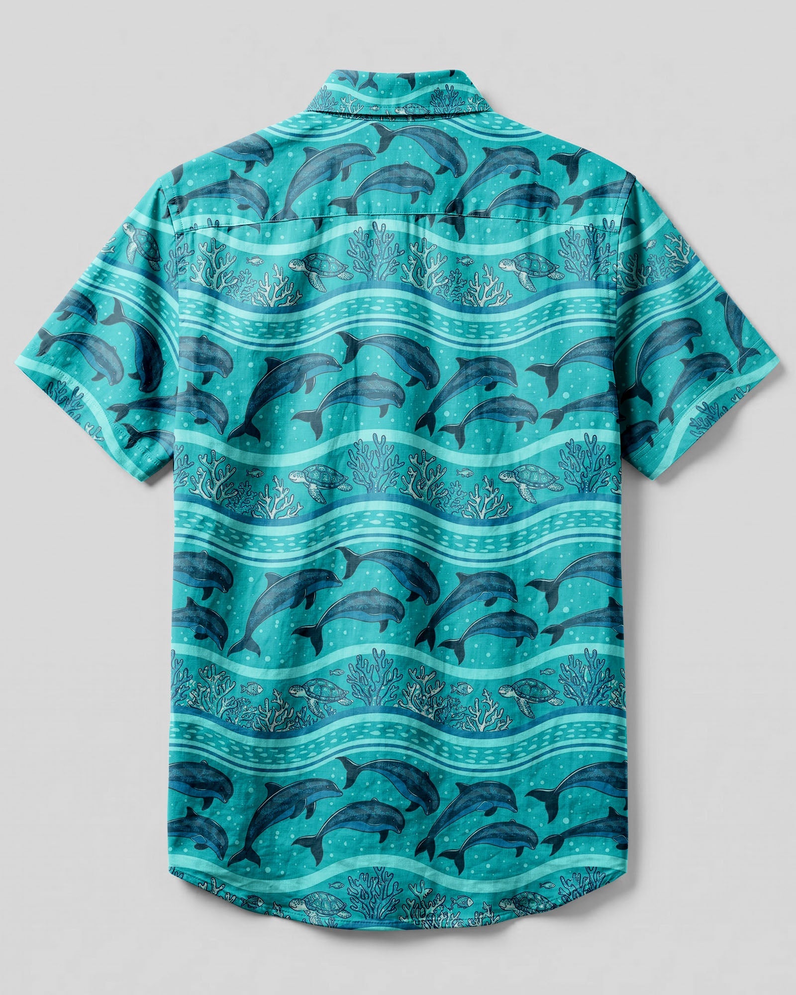 OCEAN HARMONY BUTTON-DOWN COLLAR SHIRT - TYLN0607261