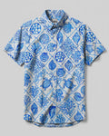 OCEAN LIFE SEAMLESS BUTTON-DOWN COLLAR  SHIRT  - TLTW0307263