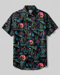 UFO BIGFOOT BUTTON-DOWN COLLAR SHIRT  - TLHG0406262