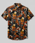 SEA TURTLE SUNSET BUTTON-DOWN COLLAR SHIRT  - TLTW29062610