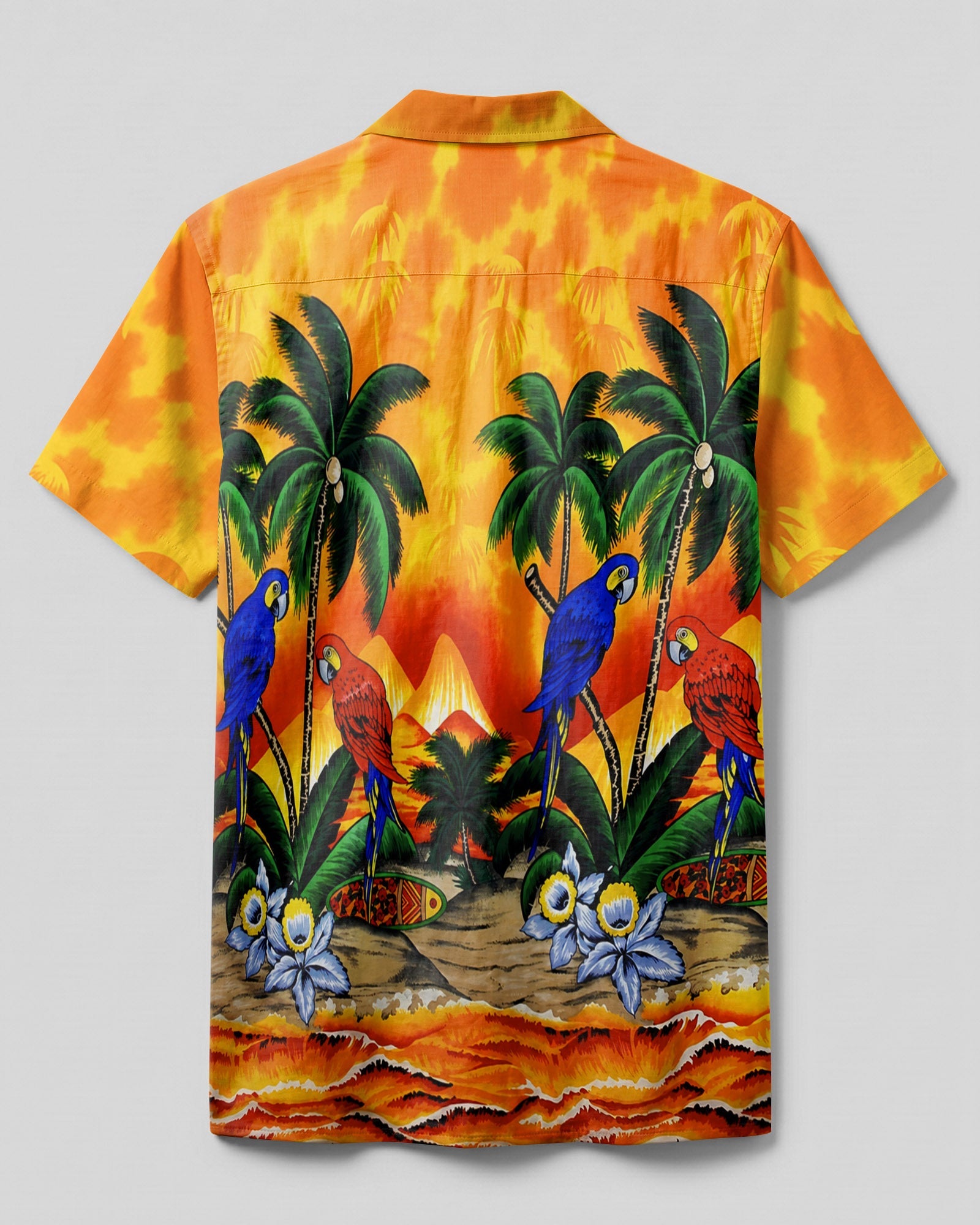 PARROT ISLAND TROPICAL CAMP SHIRT - TLHN1706261