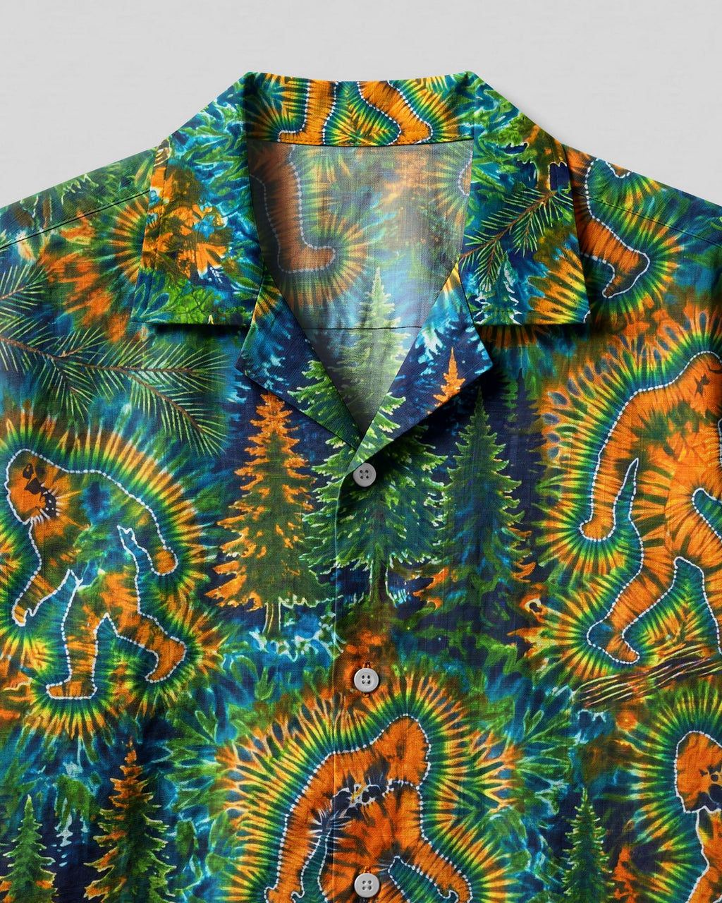 BIGFOOT FOREST SWIRL CAMP SHIRT - TLHG2206261