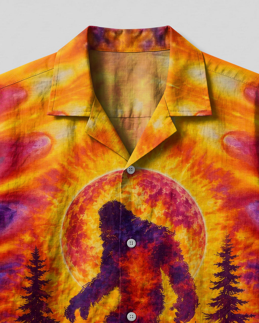 BIGFOOT UNDER MOON CAMP SHIRT  - TLTW2906261