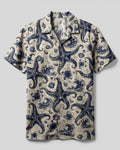 STARFISH NAUTICAL CAMP SHIRT  - TLHG1606264