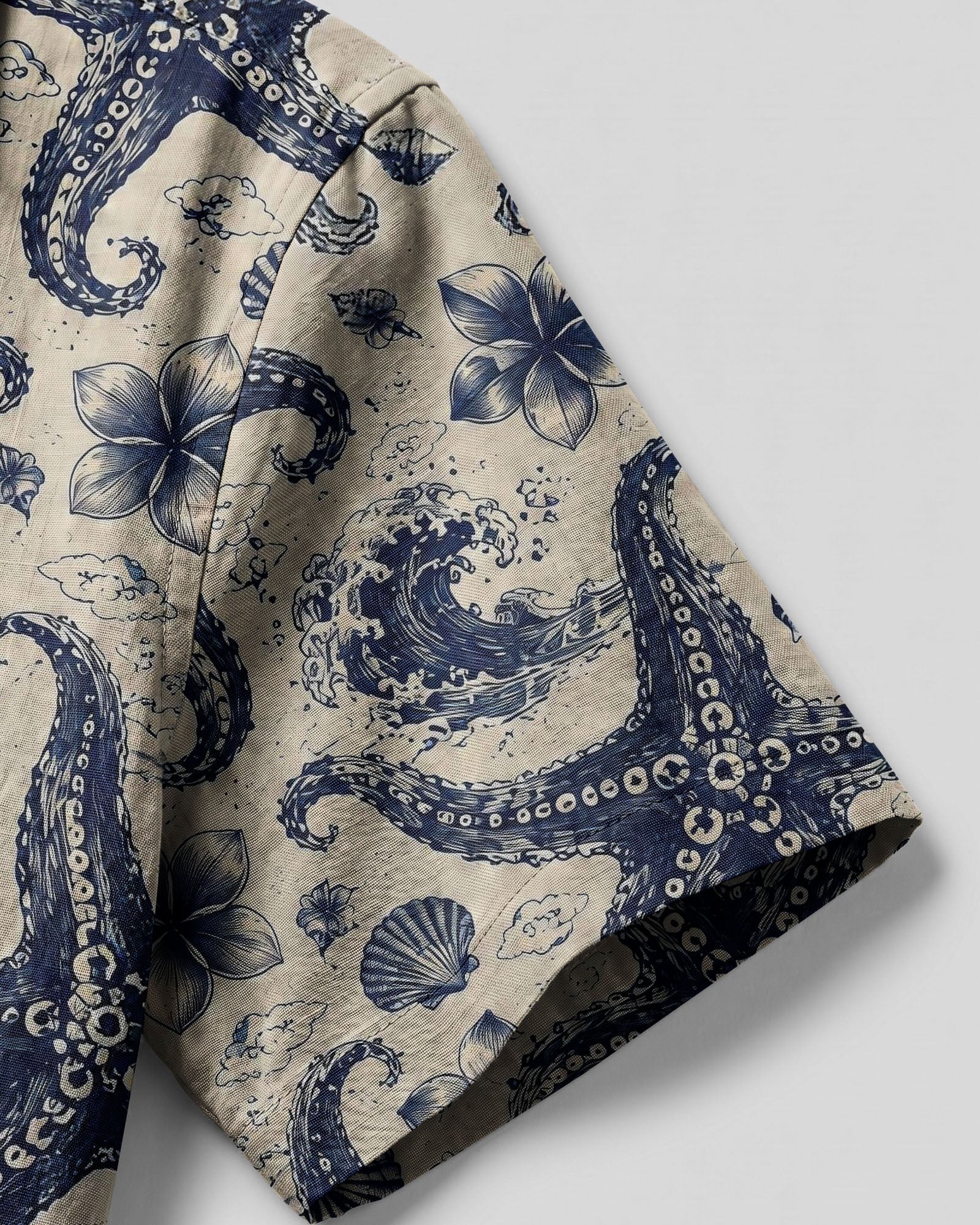 STARFISH NAUTICAL CAMP SHIRT  - TLHG1606264