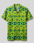 ALOHA TURTLE STRIPE CAMP SHIRT  - TLTW0307266