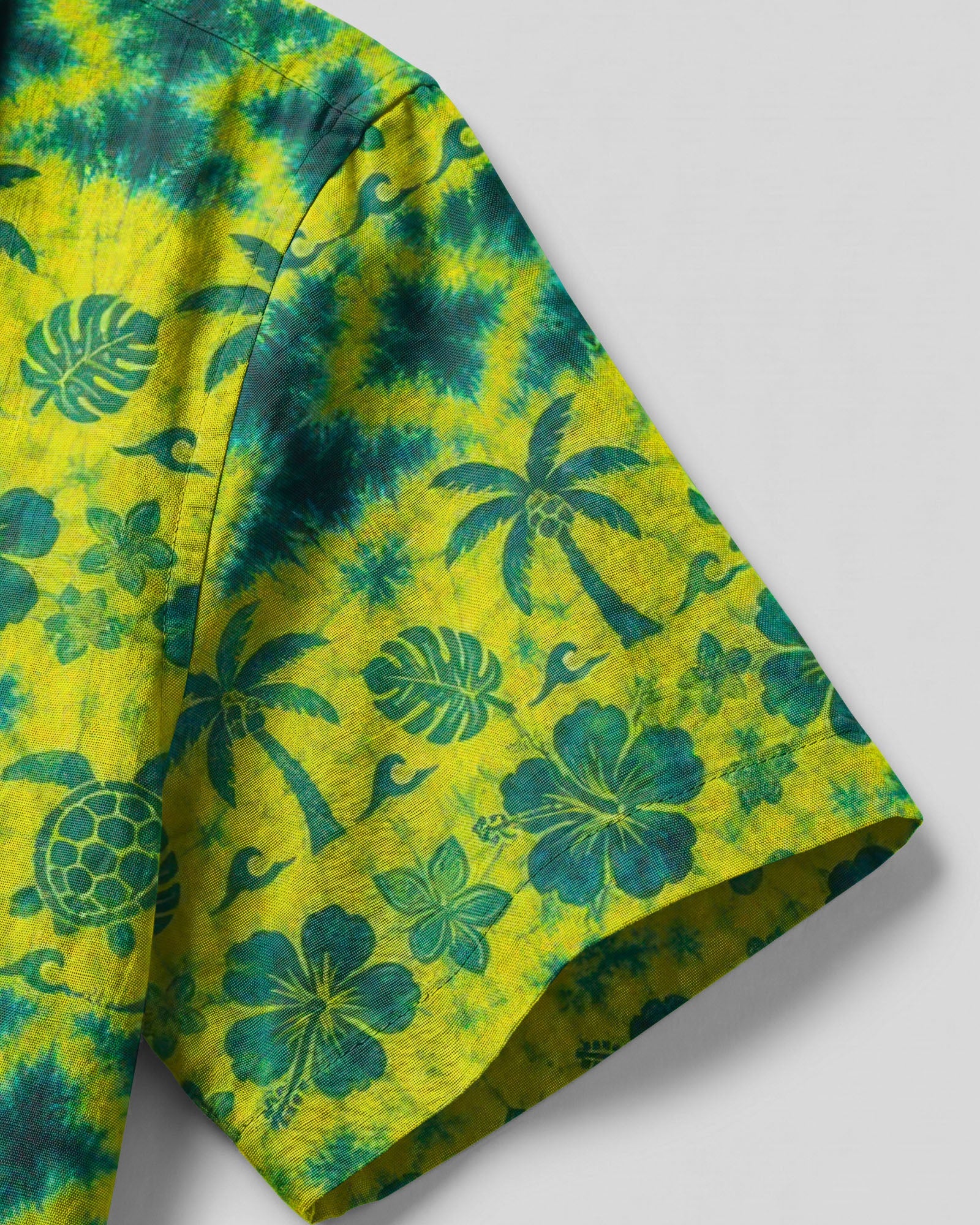 ALOHA TURTLE STRIPE CAMP SHIRT  - TLTW0307266