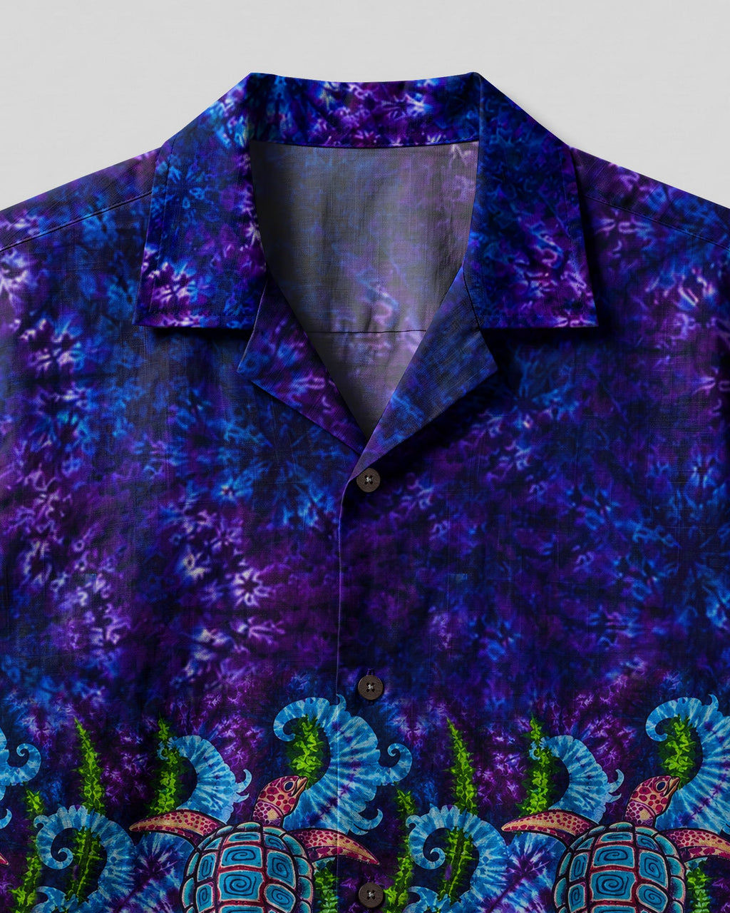 SEA TURTLES SEAWEED CAMP SHIRT - TLHN0607265