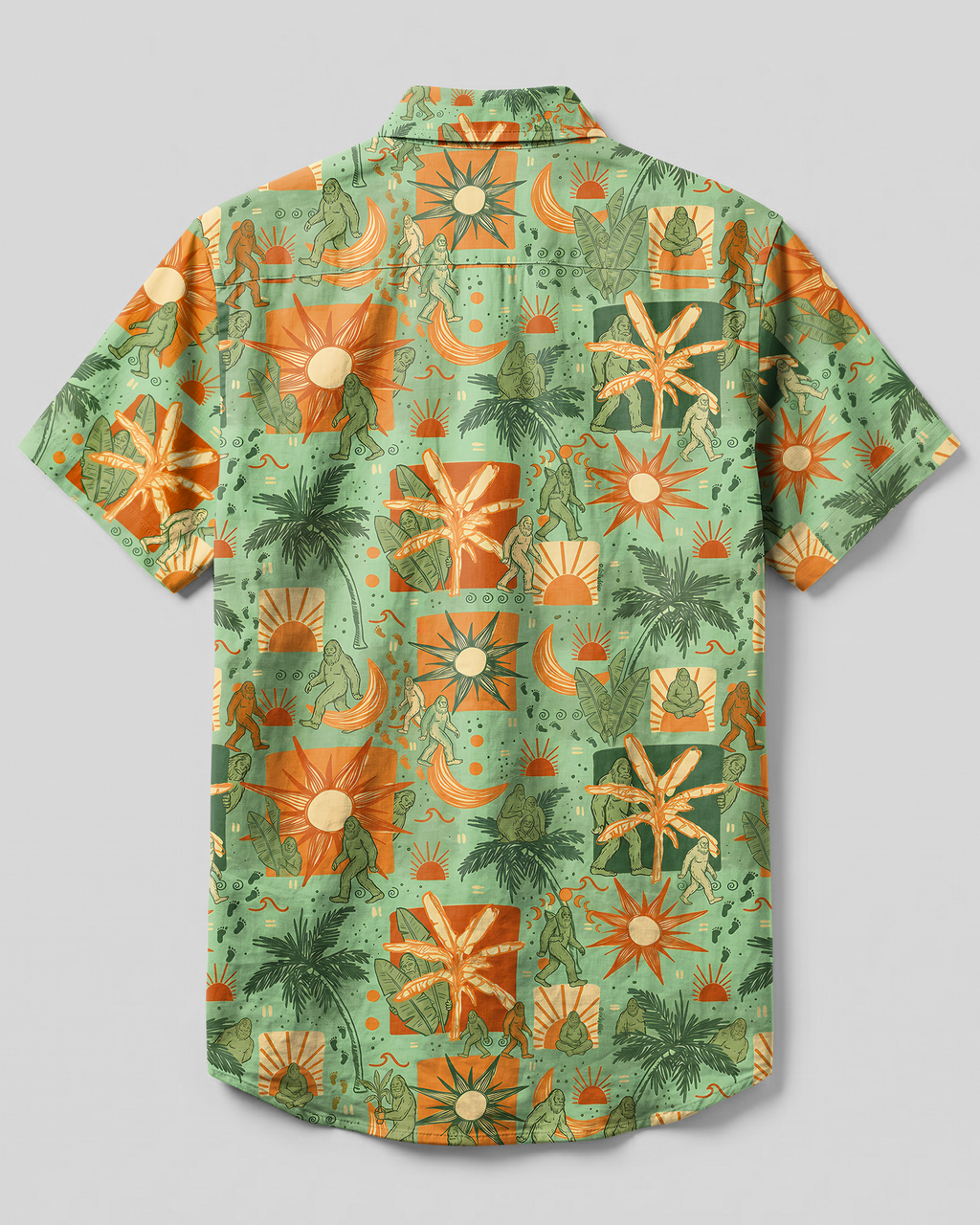 BIGFOOT SUNSET WANDER BUTTON-DOWN COLLAR SHIRT - TYPQ2906263