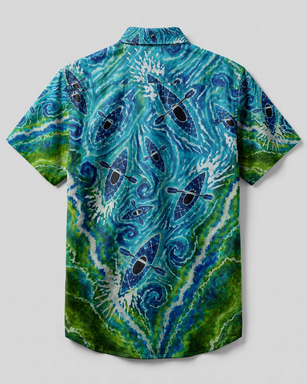 LAKESIDE KAYAK WATERFLOWL BUTTON-DOWN COLLAR SHIRT - KMTM1607261