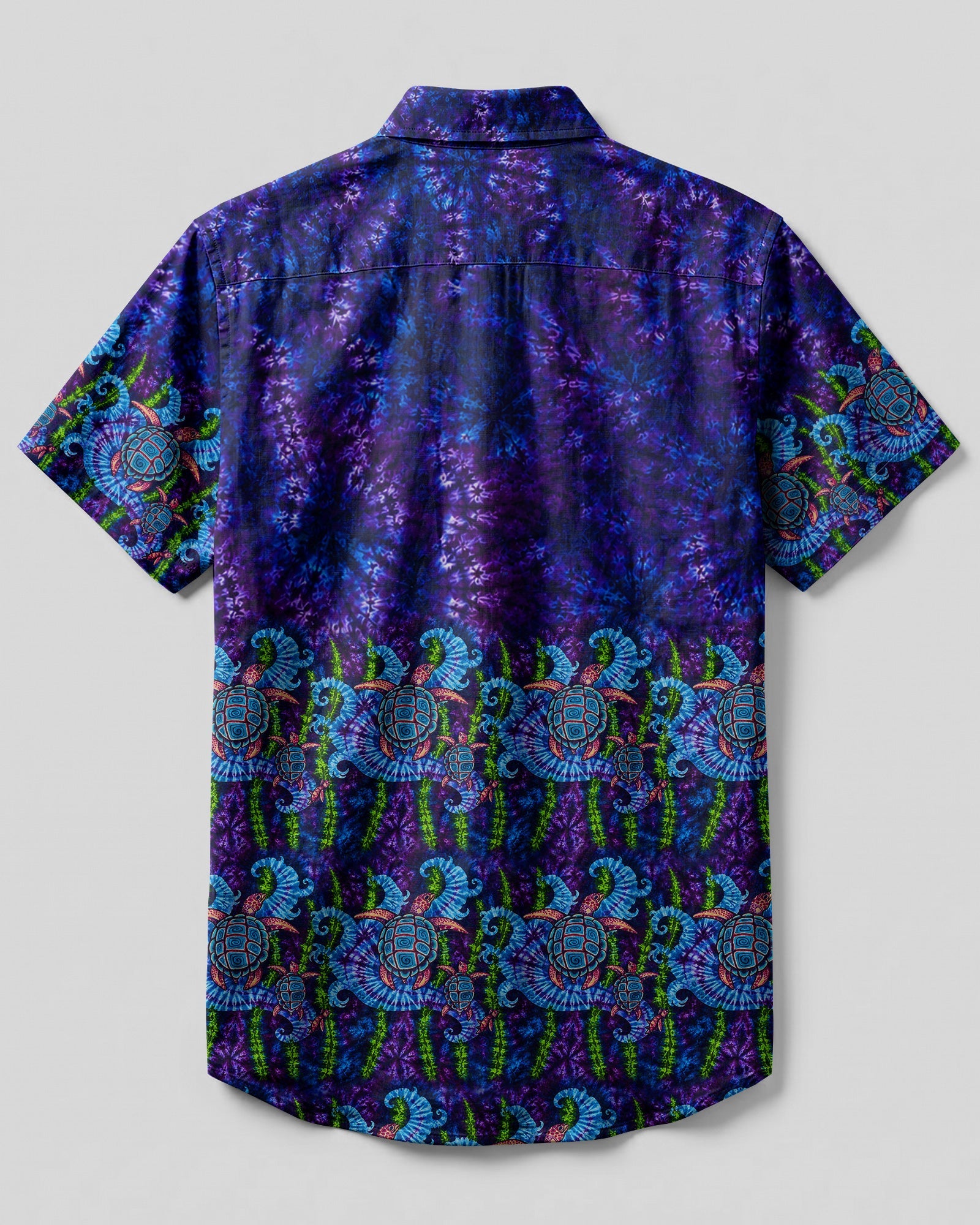 SEA TURTLES SEAWEED BUTTON-DOWN COLLAR SHIRT - TLHN0607264